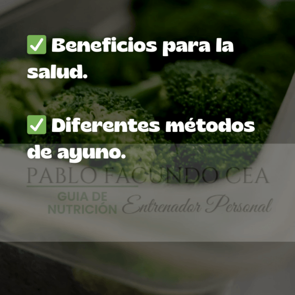 Curso de ayuno