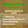 Curso de ayuno