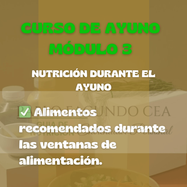 Curso de ayuno