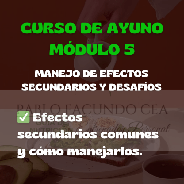 Curso de ayuno