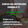 Curso de Nutrición