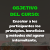 Curso de ayuno
