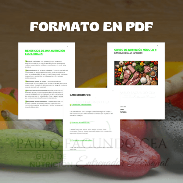 Curso de Nutrición