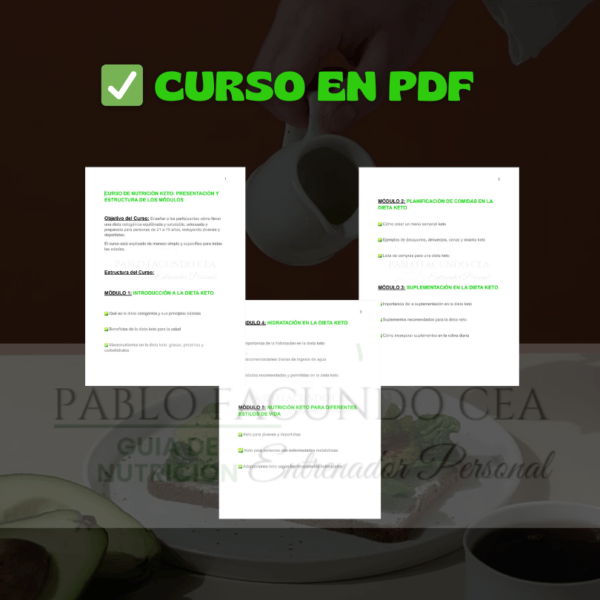 Curso de nutrición keto